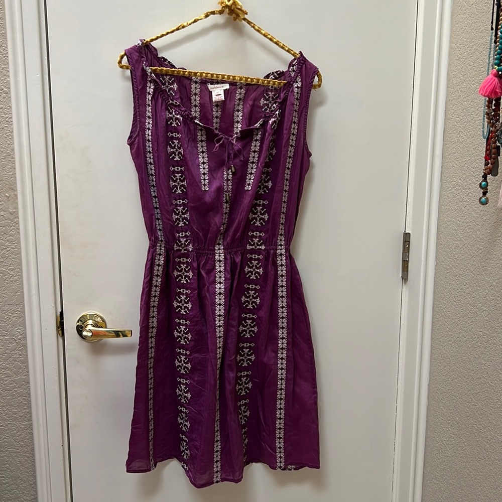 Sundance embroidered dress